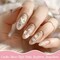 Wrapables 5D Embossed Colorful Flowers Nail Art Decal Stickers, Self Adhesive 3D Floral Design (Set of 4), Fresh Flowers
